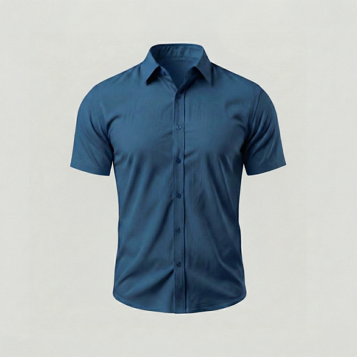 La Chemisette Extensible - Bleu Paon