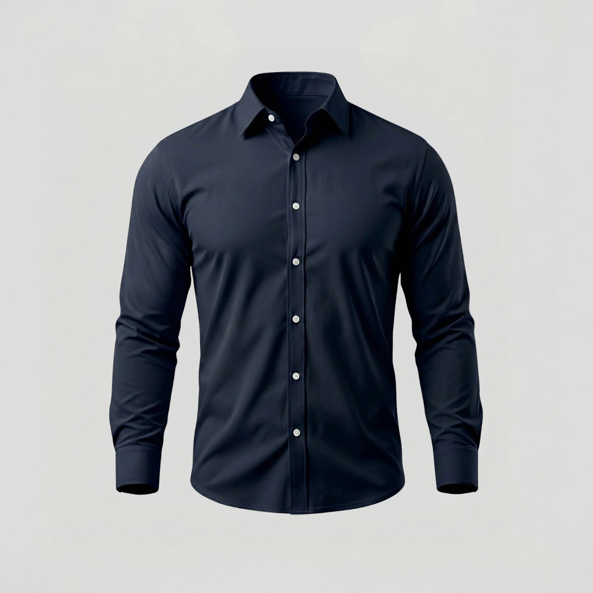 La Chemise Extensible - Bleu Marine