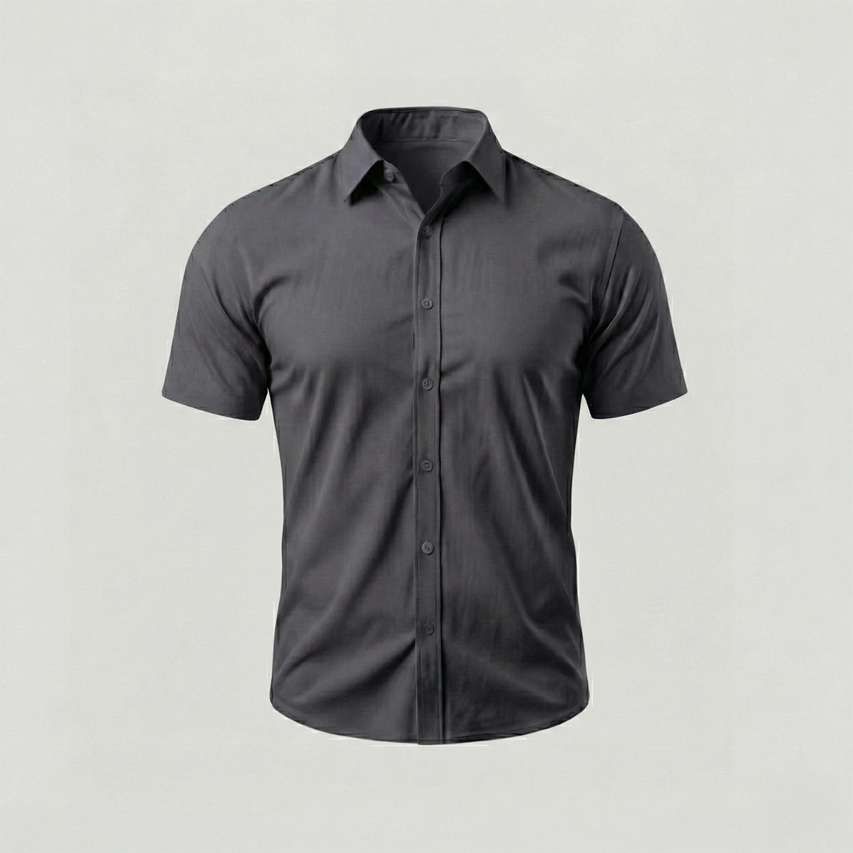 La Chemisette Extensible - Gris Foncé