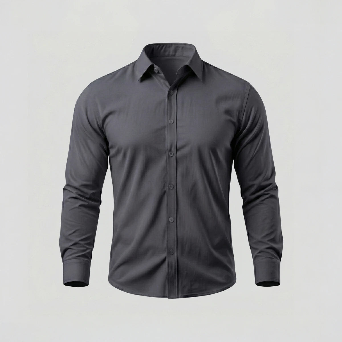 La Chemise Extensible - Gris Foncé
