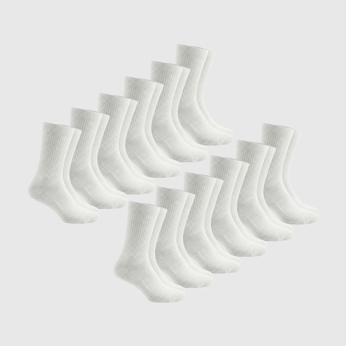 Pack de 12 paires de chaussettes - Blanc